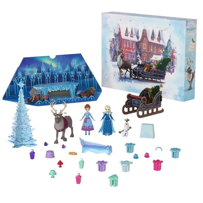 Disney - La Reine des Neiges - Calendrier de l’Avent - Disney Frozen - HWX20-3