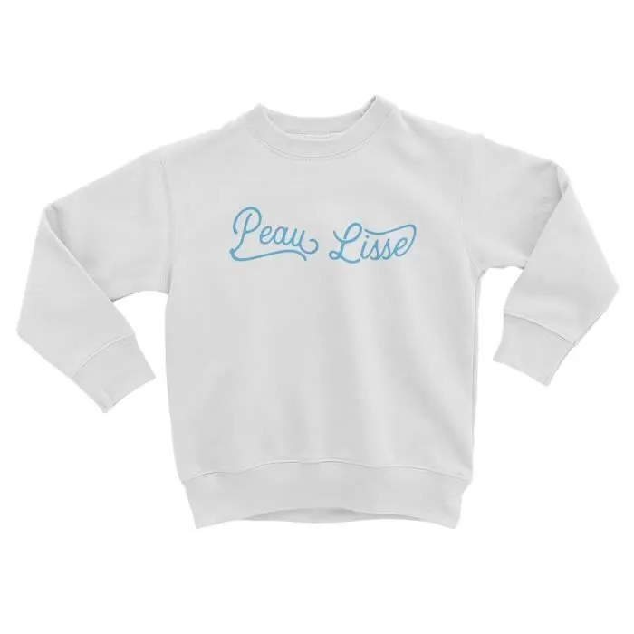 Sweatshirt Enfant Peau Lisse Blague Humour Enfant Bébé Police-0