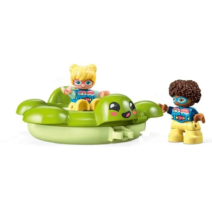 LEGO® DUPLO 10989 Le Parc Aquatique, Jouet pour Enfants Dès 2 Ans, Jeu d'Eau pour Baignoire-2