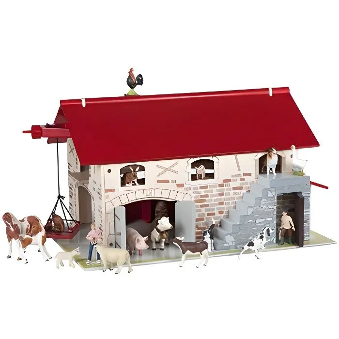 Ferme en bois - PAPO - La grande ferme - Mixte - A partir de 3 ans-0