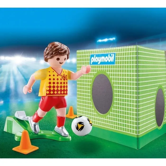 PLAYMOBIL - Sports et Action - Spécial Plus - Joueur de foot et but-1