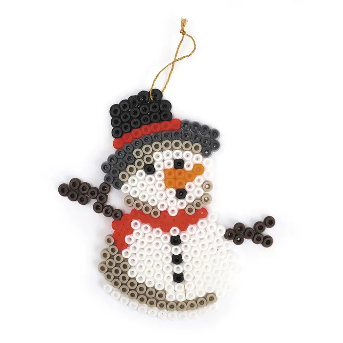 Coffret perles à repasser 12 décorations de Noël-1