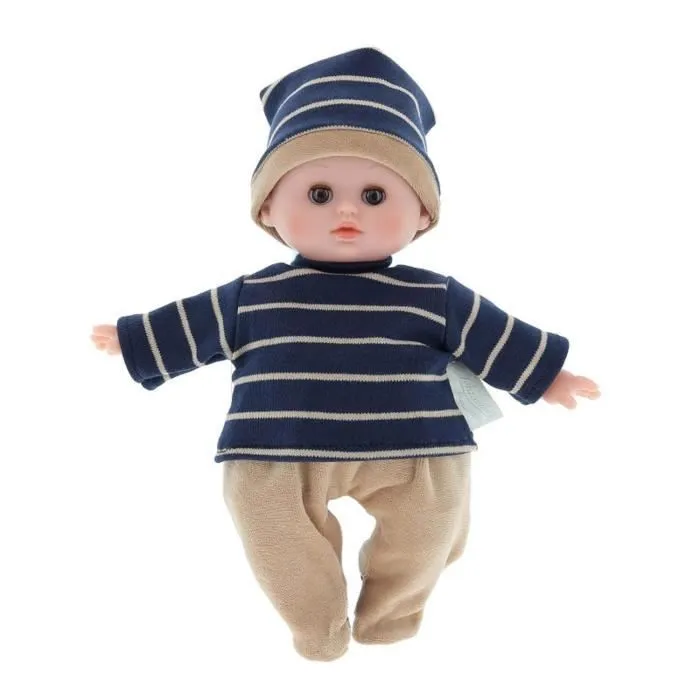 Poupon écologique Ecolo Doll - PETITCOLLIN - 28 cm - Mixte - A partir de 12 mois-0