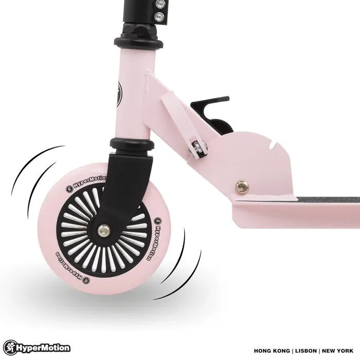HyperMotion Trottinette pour enfants de 3 à 8 ans, trottinette à deux roues Willy, guidon pliable et réglable en hauteur-5