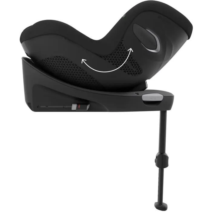 Siège Auto Sirona G i-Size - Moon Black - CYBEX - Rotation 360° - Inclinable - Protection latérale-6
