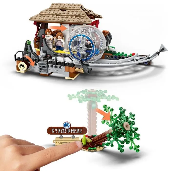 LEGO® Jurassic World 75941 L’Indominus Rex contre l’Ankylosaure, Figurine Dinosaure Jouet Fille et Garçon de 8 ans et plus-2