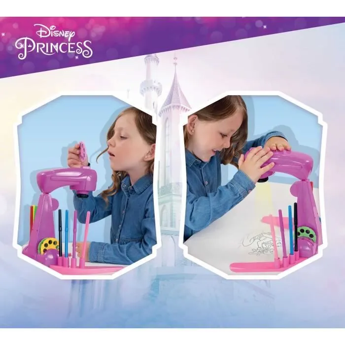 Projecteur de dessins - LISCIANIGIOCHI - PRINCESSES - Accessoires Inclus, Modèles Princesses-5