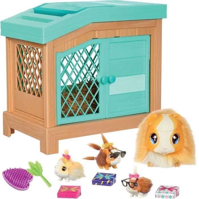 Mama surprise Little live pets - Animal en peluche cochon d’inde - MOOSE TOYS-7