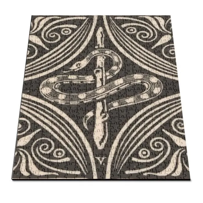 Puzzle Classique - FABULOUS - Art Nouveau Serpent - 500 Pièces - Adulte - Intérieur-2