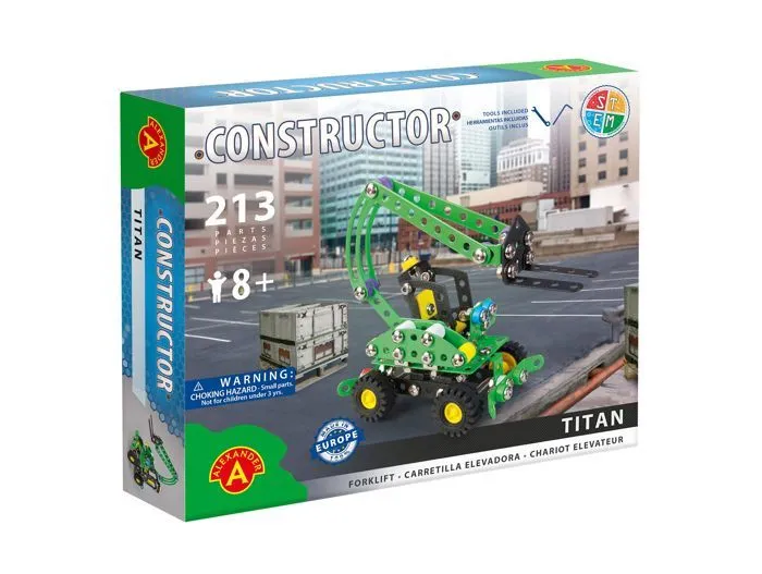 Alexander Toys - Constructor Titan - Chariot élévateur-0