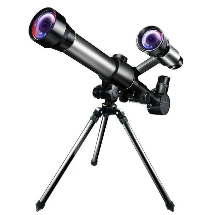 télescope astronomique pour enfant,télescope astronomique avec trépied  paysager portable Pour aux débutants et aux enfants 4-12 ans-0