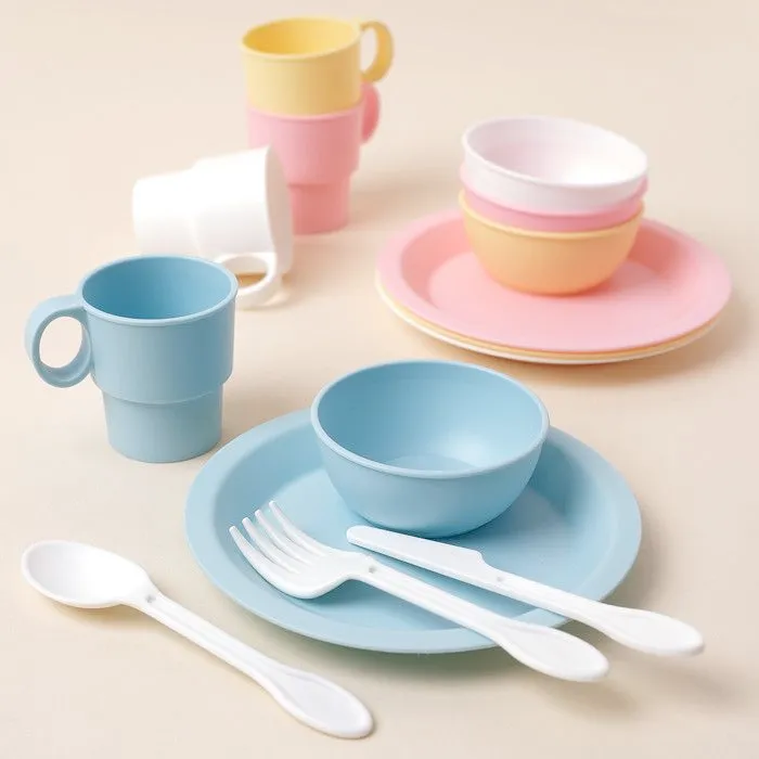 KIDKRAFT - Dinette ustensiles de cuisine - 27 pièces - pastel-3