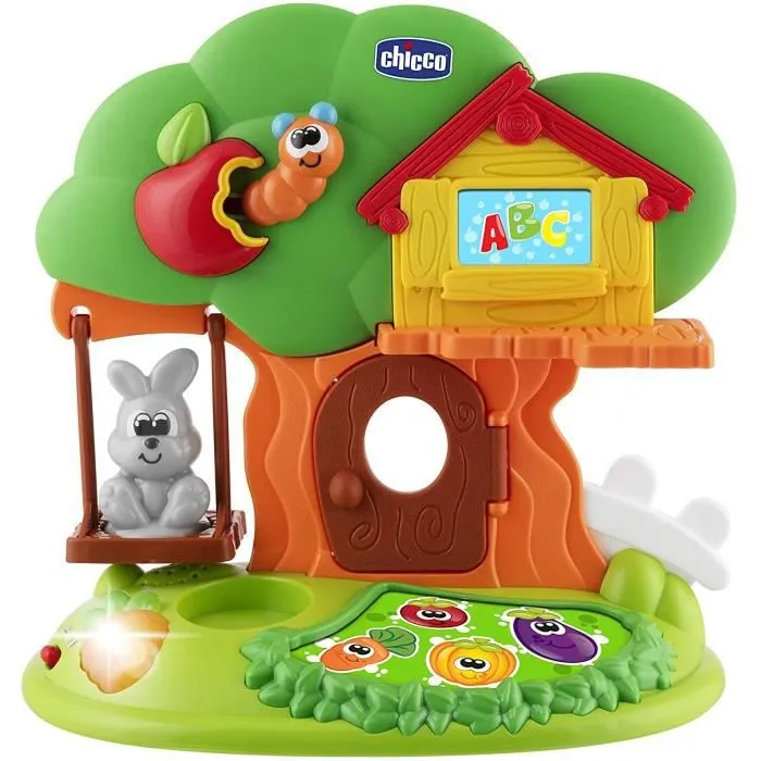 Chicco - La CASA Del Lapin - Jeu Électronique - Playset - Age 1-4 Ans - 00010038000000-0