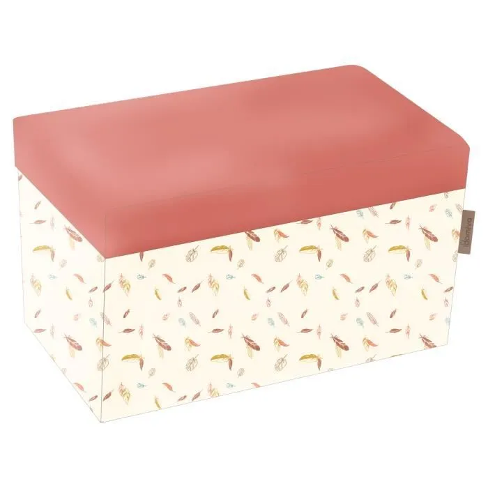 Caisse de rangement ou banquette perroquet Multicolore 48x32x32 cm-0