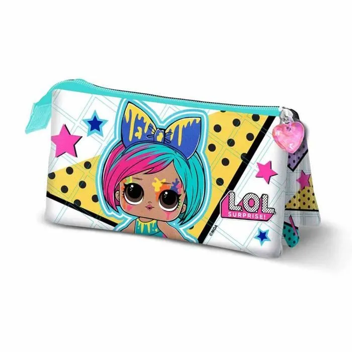 LOL Surprise Art Trousse Triple, One Size Multicolore-0