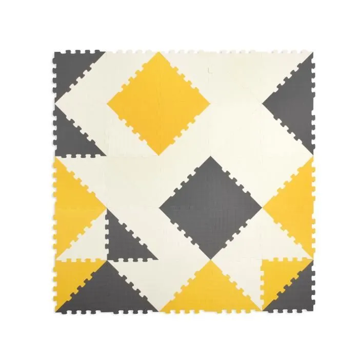 FORMULA BABY Lot de 50 Dalles en mousse 3 couleurs (Beige, Anthracite, Orange) - Utilisable à partir de 10 mois-2