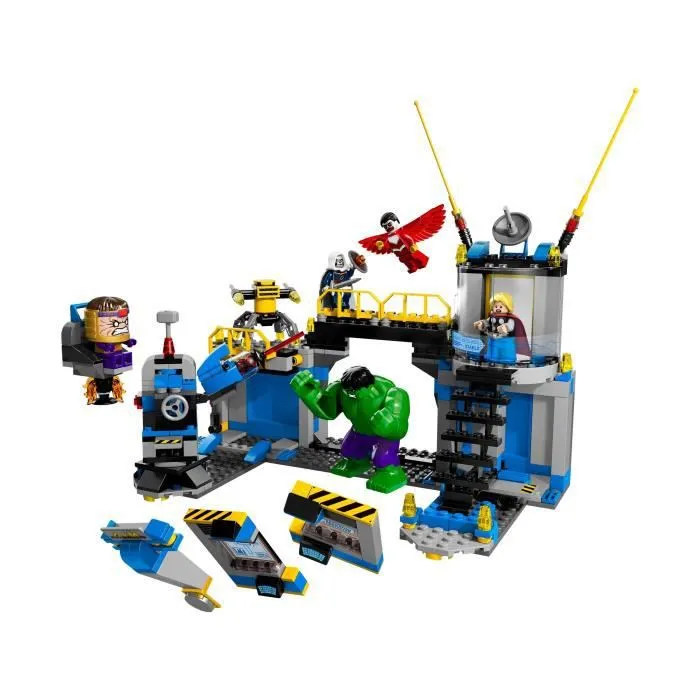 LEGO® Marvel Super Heroes 76018 - La Destruction du Labo-1