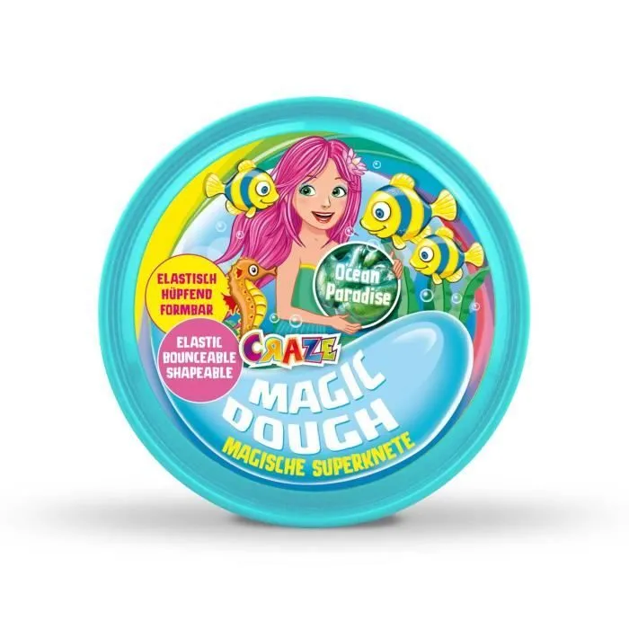 Craze Modeler Magique, Magic Dough, Mermaid, env. 80 g dans Boîte - 12826-3