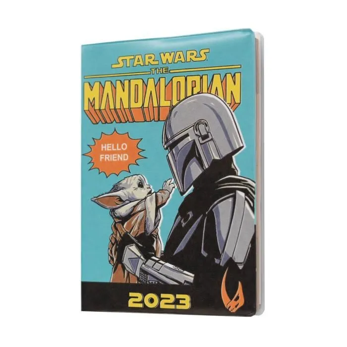 Agenda - The Mandalorian - Annuel 2023 - A6 - Couverture souple - Ruban signet-2