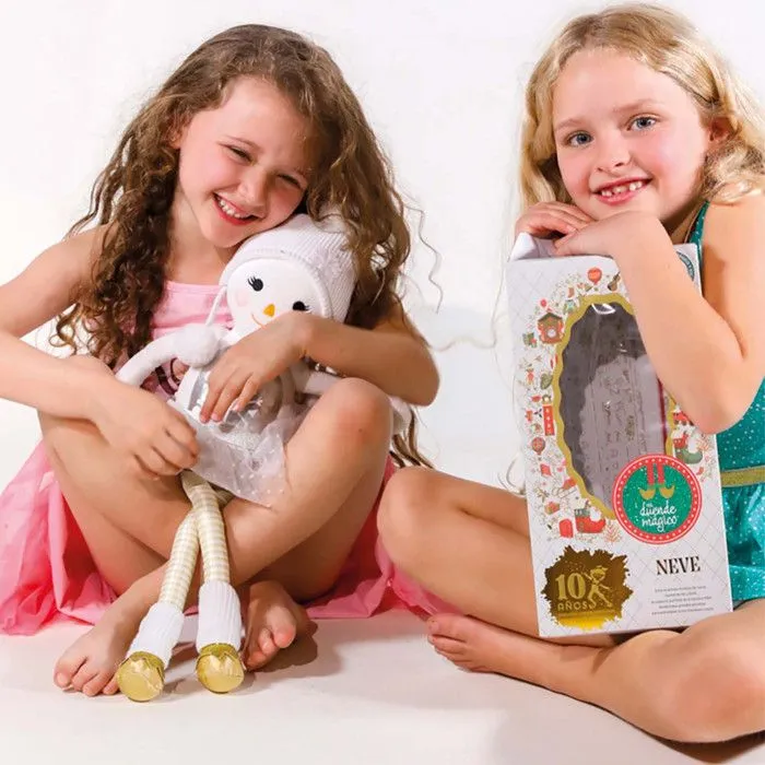 Peluche lutin de Noël jouet enfant Neve Multicolore 50 x 7 cm-1