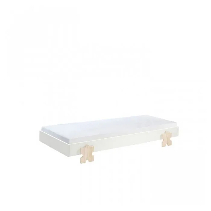 2 Lits Modulo Smiley Blanc-4