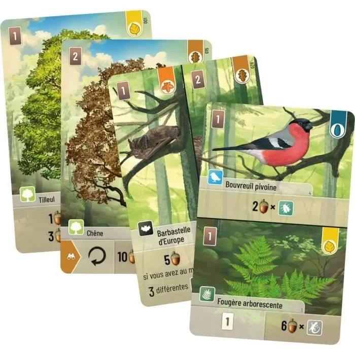 Jeu de société - ASMODEE - LKGFOM01FR - Foret mixte - 180 cartes - 60 min de jeu-1
