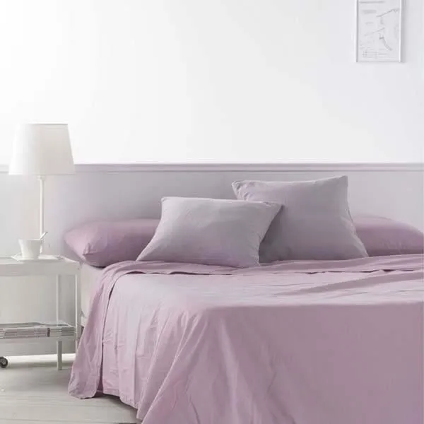 Drap Naturals Lila - dimensions:Dimensions Lit de 90 (160 x 270 cm)-0