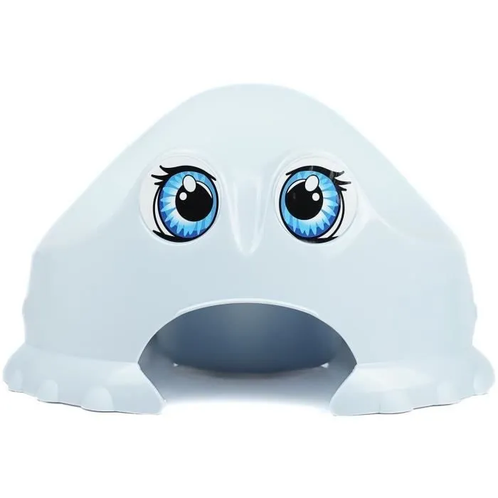 Pot rigolo - THERMOBABY - Sans BPA - Fleur bleue-2