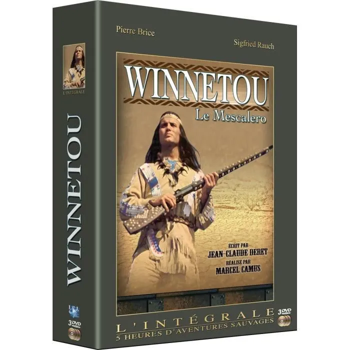 Coffret intégrale Winnetou le mescalero - En DVD