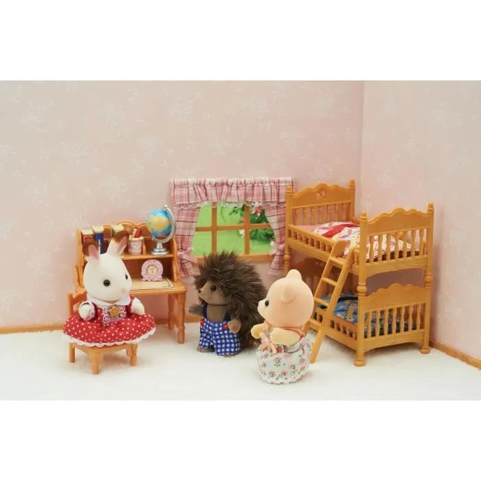 Figurines miniatures - SYLVANIAN FAMILIES - 5338 - La chambre des enfants - Meubles et accessoires pour enfants-3
