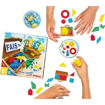 Zygomatic | Fais ta valise | Jeu de société | À partir de 6 ans | 2 à 4 joueurs | 15 minutes-5