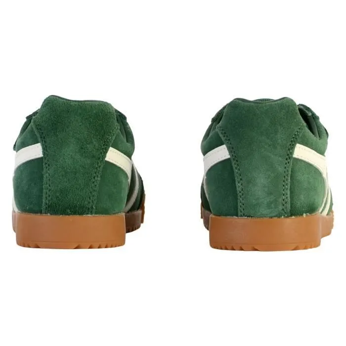 Basket Cuir Enfant - GOLA - Barrier Strap - Scratch - Vert Blanc - Confort Exceptionnel-3