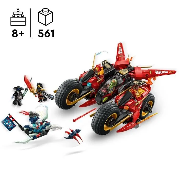 LEGO NINJAGO 71844 Le Véhicule De Combat Des Ninjas - Jeu De Construction Garçon Dès 8 Ans-1