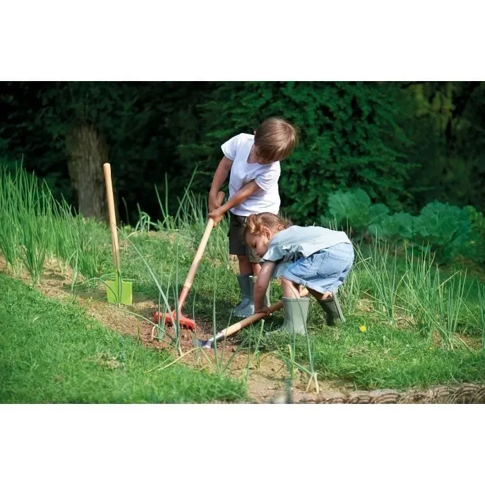 Filet de 3 grands outils de jardin - ECOIFFIER - 4338 - Préparons la terre - 70 cm-2