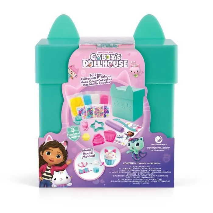 Canal Toys - GABBY ET LA MAISON MAGIQUE - La Boîte Chat d'anniversaire de P'tichou - GAB 015-3