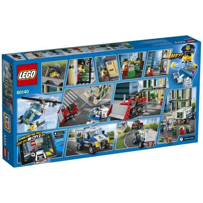 LEGO® City - Le Cambriolage de la Banque - 561 pièces-2