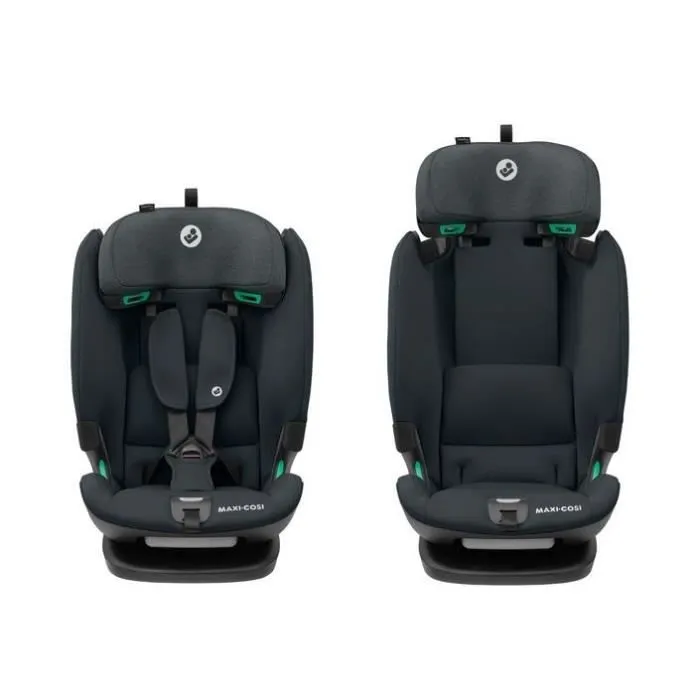 Siège auto MAXI-COSI Titan Plus i-Size - Authentic graphite - Groupe 2/3 - Isofix - Protection G-CELL-1