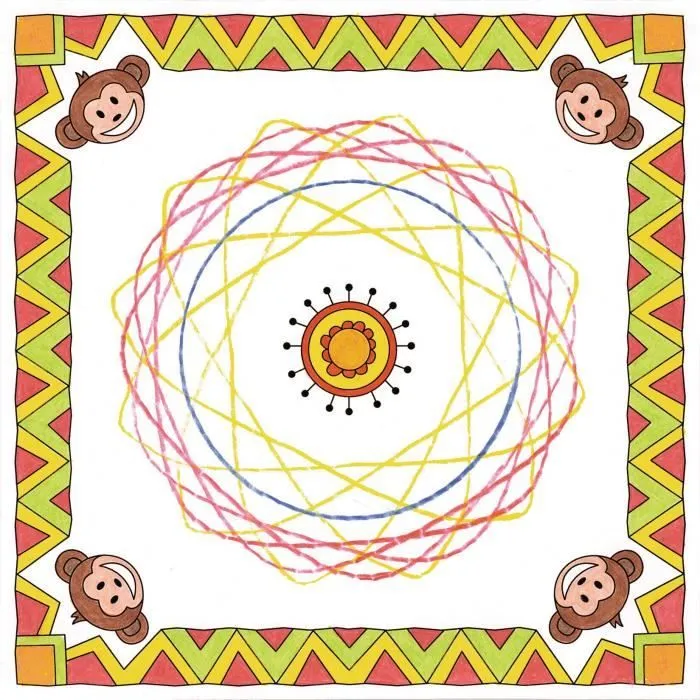 Junior Spiral Designer - Ravensburger - Dessins enfants - Mandala en spirale - dès 4 ans - Vert-3
