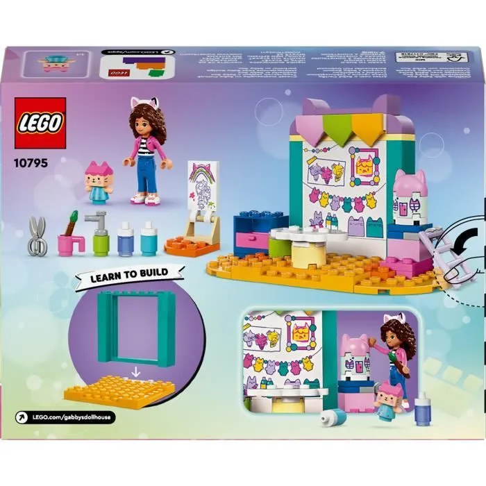 LEGO® Gabby et la maison magique 10795 Bricolage avec Bébé Boîte, Jeu de rôle pour enfants-5