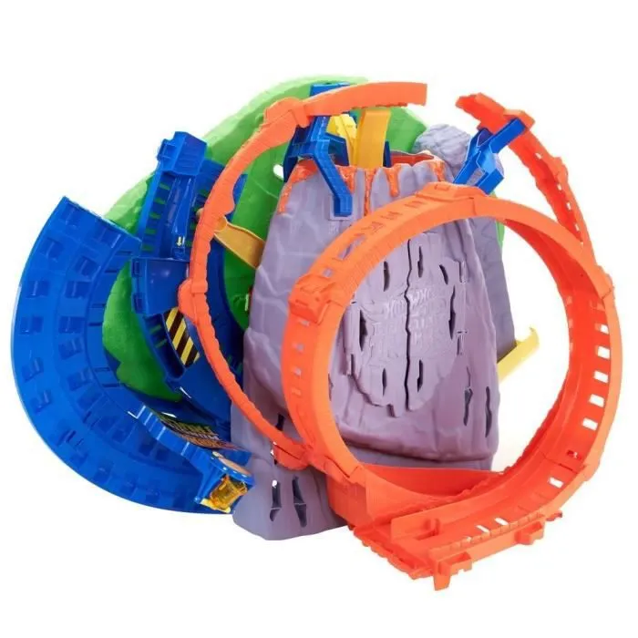 Hot Wheels - Monster Trucks Le Volcan du T-Rex - Piste pour petites voitures - Dès 4 ans-3