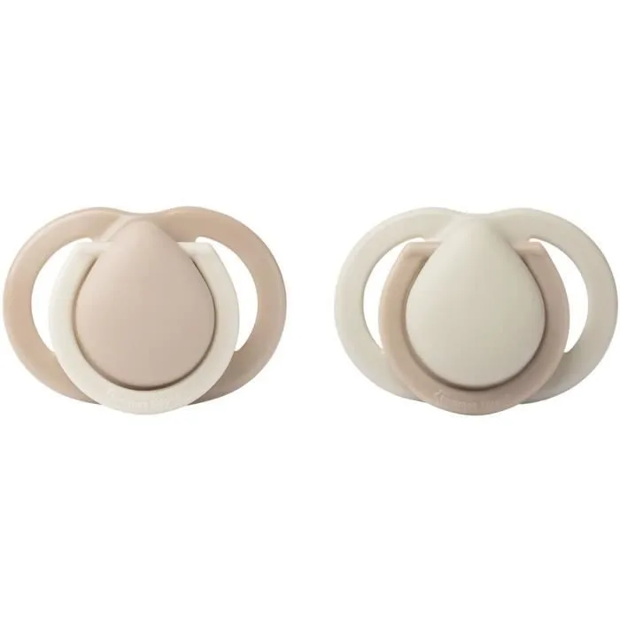 Sucette - TOMMEE TIPPEE - Nouveau-né 0-2 mois - Lot de 2 - Avec téterelle et collerette miniature-2