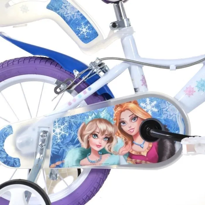 Velo Enfant 16" SNOW QUEEN - 5 à 7 Ans - Bleu-2