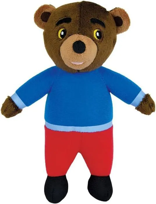 PETIT OURS BRUN - Coffret famille 3 peluches 19 cm-1