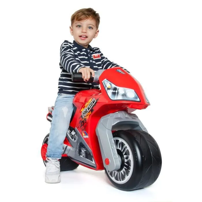 Moto autoportée Molto Cross Premium - Rouge - Pour enfant de 2 ans - Batterie électrique-1