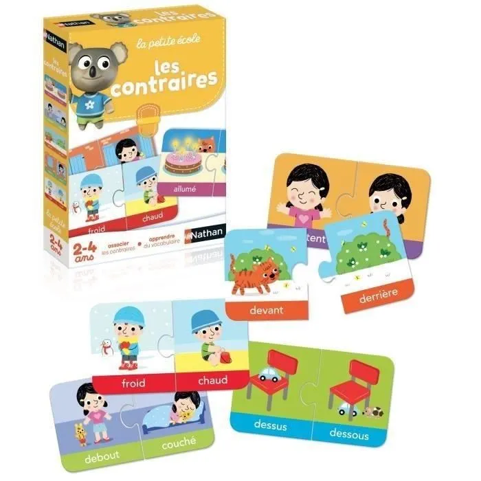 NATHAN La Petite Ecole - Les Contraires-1