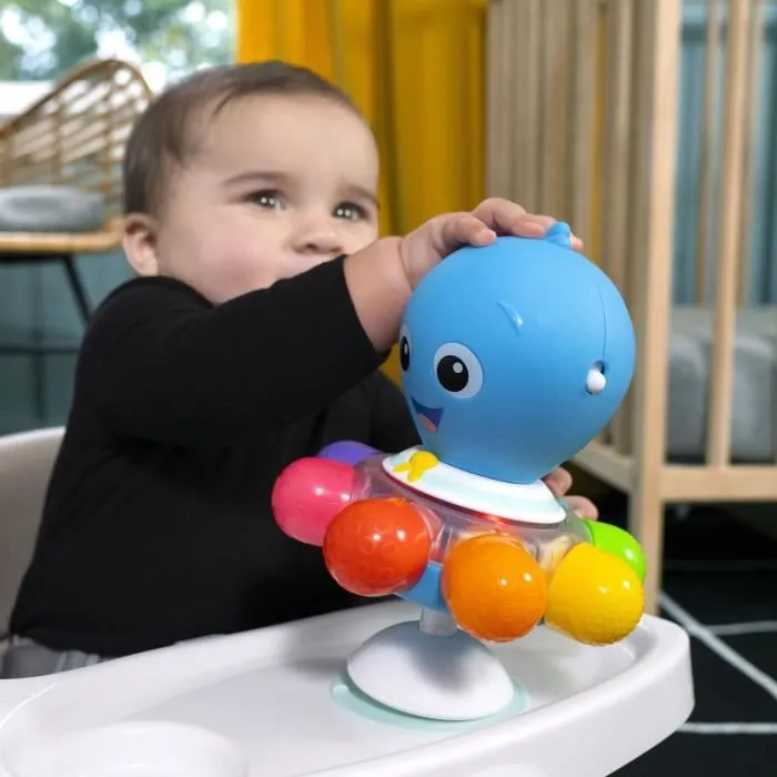 BABY EINSTEIN OPUS le poulpe - Jouet d'éveil sensoriel ventouse tournant et à partir de 3 mois à 3 ans-1