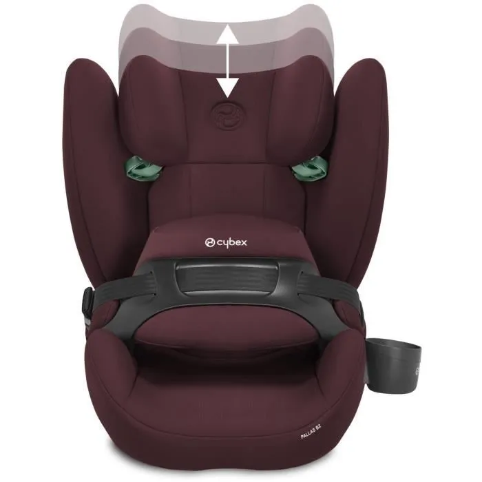 Siège auto CYBEX Pallas B2 I-Size - Dès 15 mois jusqu'à 12 ans - Dark red-3