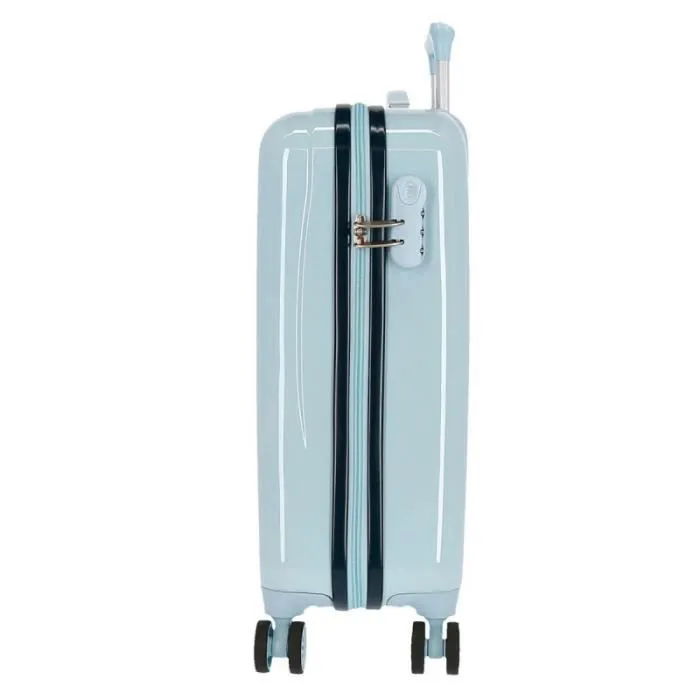 Valise cabine - HELLO KITTY - We are cute - 55 cm - Bleu ciel - ABS léger et résistant-3