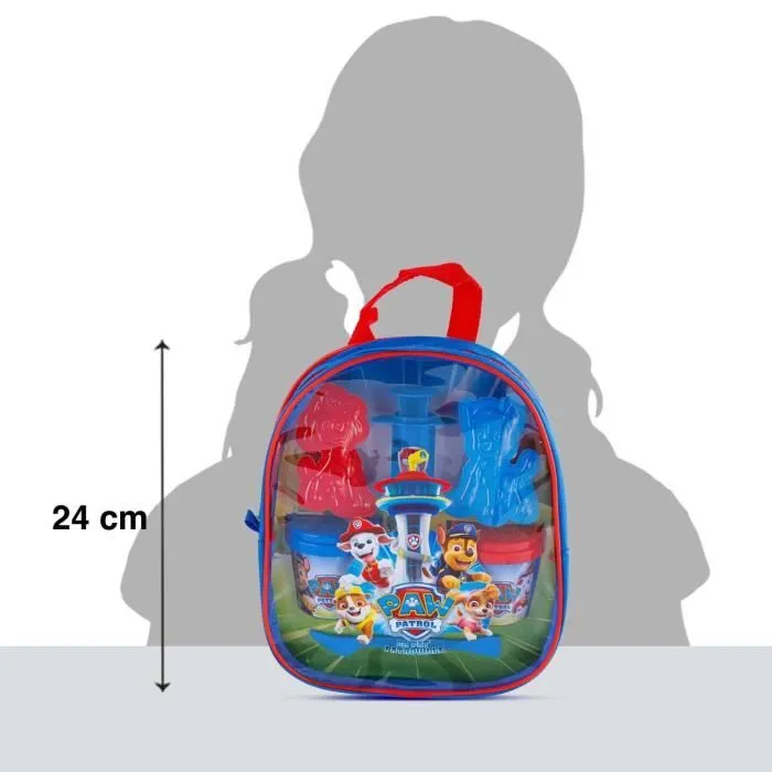 Sac à dos Pat Patrouille garni de pâte à modeler et accessoires - Loisirs Créatifs - Canal Toys-4