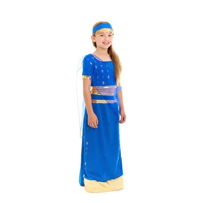 Partilandia Costume hindou Bollywood pour fille (7-9 ans)-3